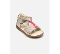 Geox B Verred B, Sandalia Niñas, Platinum Pink, 27 EU