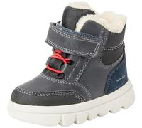 Geox B Willaboom Boy B Ab, Botines para bebé niño, azul marino rojo, 3.5 UK Child