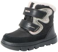 Geox B Willaboom Girl B A, Barco Ankle Bebé-Niñas, Black Lt Pink, 20 EU