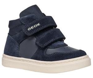 Geox Baby Boy's B Nashik Sneaker, Blue, 4.5 UK Child
