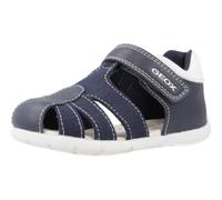 Geox B Elthan Boy C, Sandalia, Azul Marino y Blanco, 21 EU