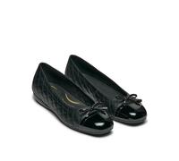 Geox D Annytah B - Bailarinas Planas para Mujer, Negro, 36 EU