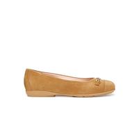 Geox Ballet Plano para Mujer D ANNYTAH A, Color coñac, 37 EU
