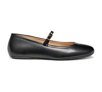 Geox Ballet Palmaria para Mujer, Plano, Negro, 38 EU, Negro, 38 EU