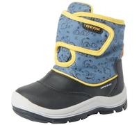 Geox Bebé niño B Flanfil Boy B ABX Ankle Barco, Dk Avio Yellow, 24 EU