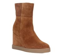 Geox - Botas a los Tobillos de Cuero Barnizado / Charol D Eildea B Cuña para Mu