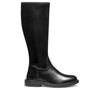 Geox D Serilda, Botas Altas hasta la Rodilla Mujer, Negro, 39 EU