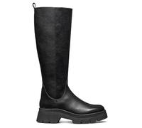 Geox Botas altas para mujer, color negro, talla 41 EU, Negro, 41 EU
