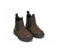 GEOX Botas Chelsea de piel Shaylax. Color Marrón Oscuro