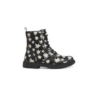 GEOX Botas con cordones ECLAIR. Color Negro/Blanco