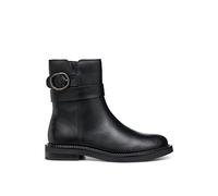 Geox Botas D Serilda DAnkle para Mujer, Black, 37 EU