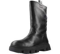 Geox Botas de moda D Vilde E para mujer, Black, 36 EU