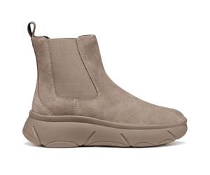 Geox Botas de tobillo D Nebula 2.0 X para mujer, color topo, 38 EU, pardo, 38 EU
