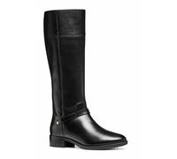 GEOX Botas transpirables de piel Felicity. Color Negro