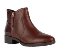 Geox Botines D Felicity para mujer, Brown, 4 UK