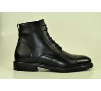 Geox Botines Hombre Tiberio Aurelio Cuero Negro Transpirable Cremallera