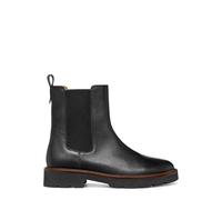 Geox Botines para mujer NORIZE en piel lisa negra, Negro , 35 EU