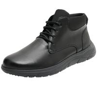 Geox U Portello, Bota de Tobillo Hombre, Black, 46 EU