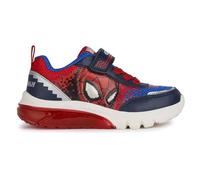 Geox J Ciberdron Boy F, Zapatillas, Azul Marino Rojo, 32 EU