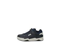 Geox Boy's J Perth E Sneaker, Navy Lt Grey, 11 UK Child