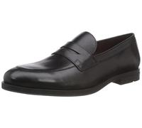 Geox Boy's U Decio B Moccasin, Black, 40 EU