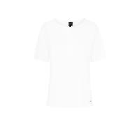 Geox W T-Shirt R/N Camiseta, Blanco Brillante, L para Mujer