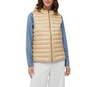 Geox Chaleco acolchado de mujer con capucha desmontable. Beige 40