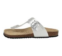 Geox Chanclas D Brionia K para mujer, color plateado, talla 36 EU, plata, 36 EU