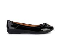 Geox Chica D Charlene C Ballet Flat, Negro, 35 EU