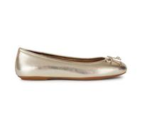 Geox Chica D Palmaria HBallet Flat, Lt Gold, 40 EU