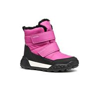 Geox Chica J Trekkyup Girl B AbSnow Boot, Fucsia Black, 34 EU