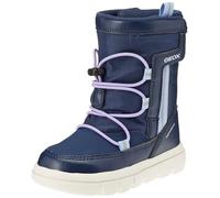 Geox Chica J Willaboom Girl B A Ankle Boot, Navy Sky, 30 EU