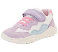 Geox CIUFCIUF Girl B - Zapatillas Deportivas para niño y niña, Color Blanco y Morado, Talla 26 EU