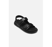 Geox D ADELASH C, Sandalia Deslizante Mujer, Black, 39 EU