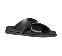 Geox D ADELASH B, Sandalia Deslizante Mujer, Black, 35 EU