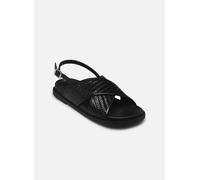 Geox D ADELASH E, Sandalia Deslizante Mujer, Black, 40 EU