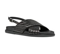 Geox - D ADELASH E, Sandalia Deslizante Mujer, Black,