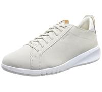 Geox D Aerantis, Zapatillas Mujer, Color Camel Blanco, 35 EU