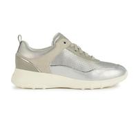 Geox D Alleniee B, Tenis para Mujer, Plateado Lt Grey, 38 EU