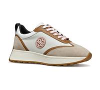 Geox D Amabel A, Zapatillas Mujer, Lt Taupe/White, 36 EU