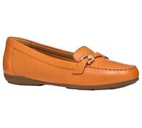 Geox D ANNYTAH Moc A, Mocasín Mujer, Orange, 38.5 EU
