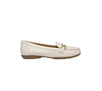 Geox D ANNYTAH Moc A, Mocasín Mujer, Papyrus, 38.5 EU