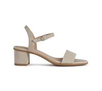 Geox D Aurely 50 B, Sandalias para Mujer, Beige (Skin), 37 EU