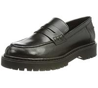 Geox D Bleyze B, Mocasines Mujer, Negro (Black Leather), 39 EU