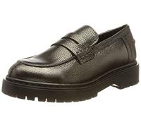 Geox D Bleyze B, Mocasines para Mujer, Multicolor (Gun), 36 EU