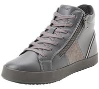 Geox D Blomiee D, Zapatillas Mujer, Gris Oscuro, 37 EU
