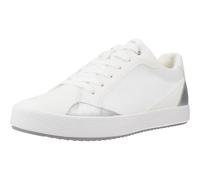 Geox D Blomiee E - Tenis para Mujer, Color Blanco óptico, Talla 4