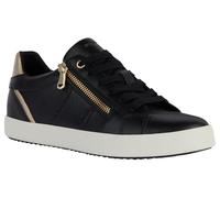 Geox D Blomiee E, Zapatillas, Black Lt Gold, 36 EU