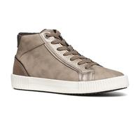 Geox D Blomiee G - Tenis para Mujer, Gris Pardo Oscuro, 36 EU