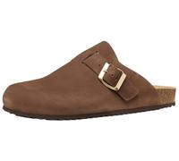 Geox D Brionia A, Sandalia Plana Mujer, Marrón Cotto, 35 EU
